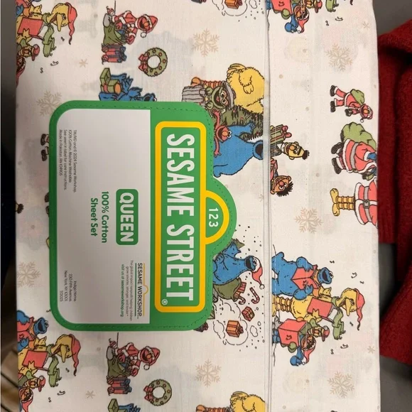 Sesame Street Colorful Character Sheet Set